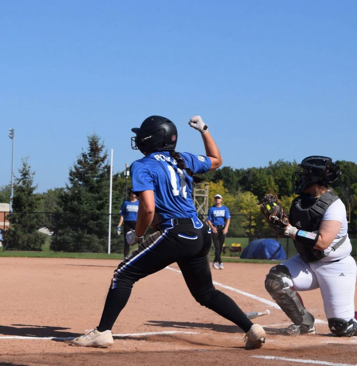 Katelyn Pollet celebration